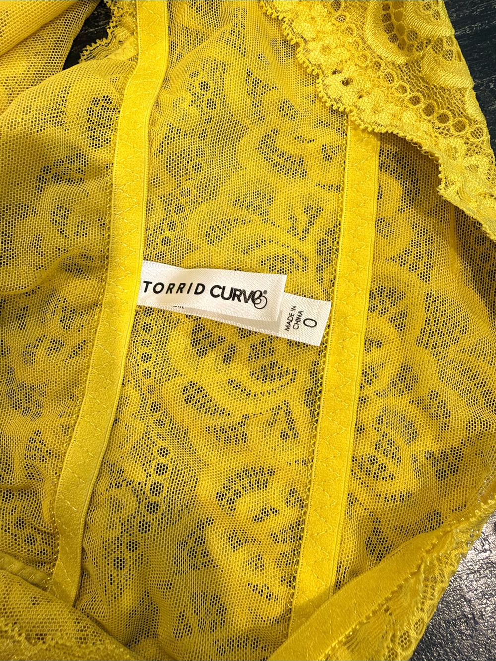 Torrid Inlined Lace Racerback Bralette - Picture 4 of 6